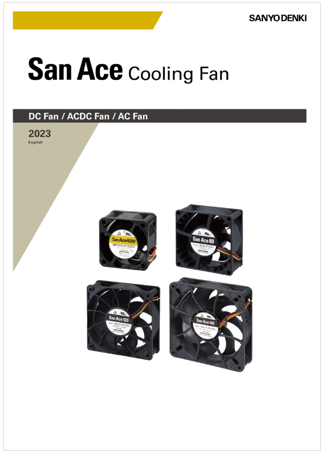 San Ace Cooling Fan Catalog